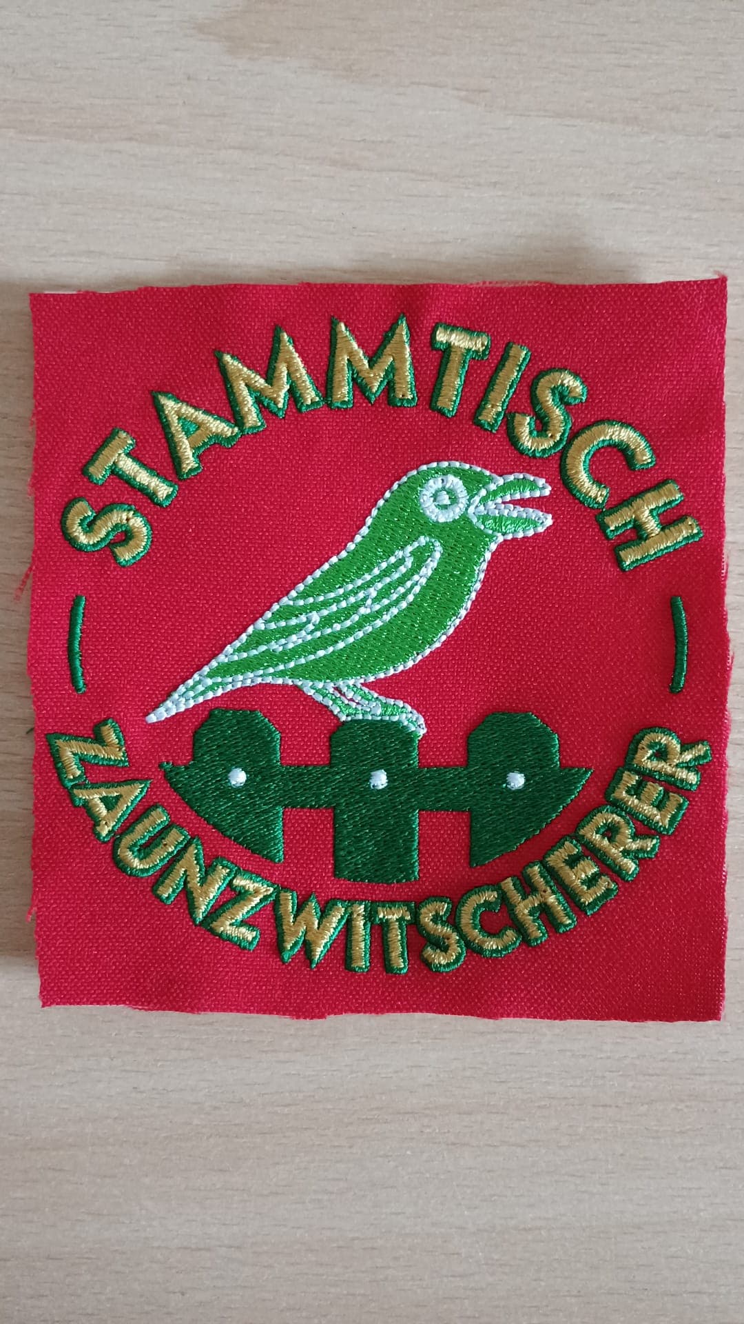 Patch Stammtisch Zaunwitscherer