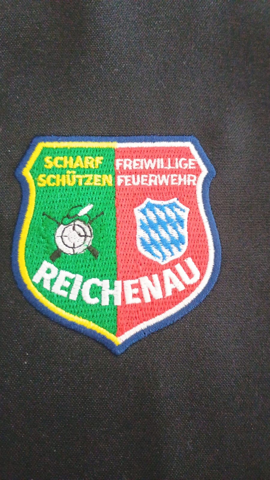 Wappen-Patch Scharfschützen und Freiwillige Feuerwehr Reichenau
